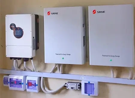 SRNE 10kW 14.33kWh Complete High Load Lithium Solar Home Pack - Sokokubwa