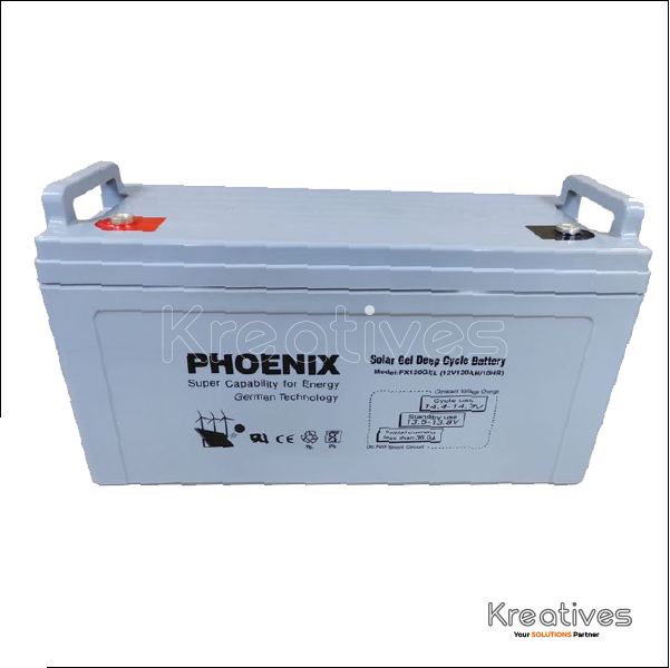 Phoenix 12V 120Ah Sealed Battery - Sokokubwa
