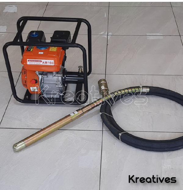 Astramilano 7.5HP Petrol Concrete Vibrator with 45mm Poker - Sokokubwa