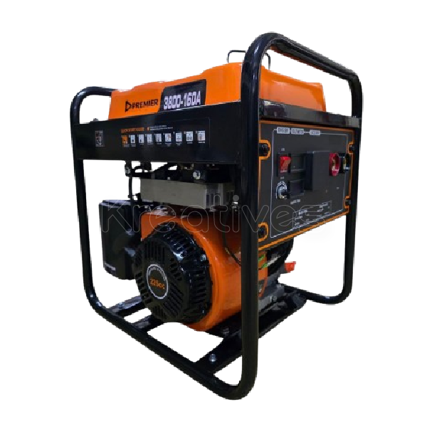 Premier 3.8Kva 160A 2in1 Petrol Welding Generator - Sokokubwa