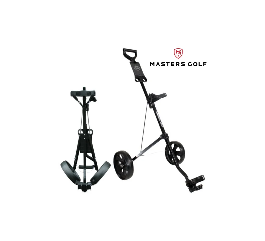 Sports Equipment – Golf Trolley Golf 1 Series 2 Wheel Pull (colour: Black, Gender: Unisex Adult)