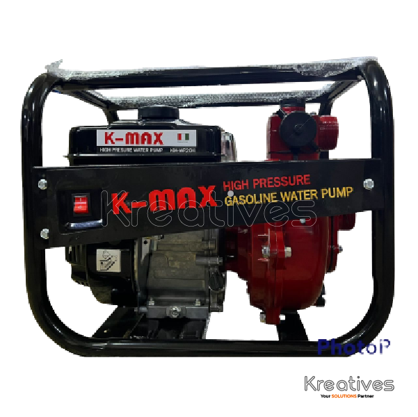 Kmax Italy 2Inch 75M High Pressure Petrol Water Pump - Sokokubwa