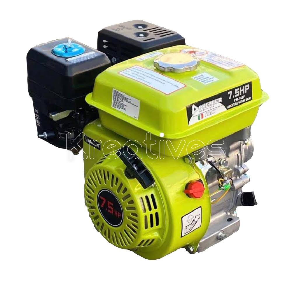 Premier Italy 7.5HP Petrol Engine with Pulley - Sokokubwa
