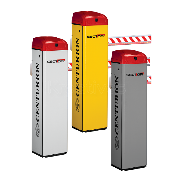 Centurion Sector II 6m Traffic Barrier with Motor & LED Pole - Sokokubwa