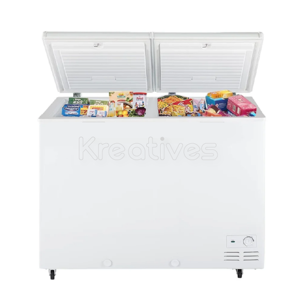 Premier 350 Litre Double Door White Chest Freezer - Sokokubwa