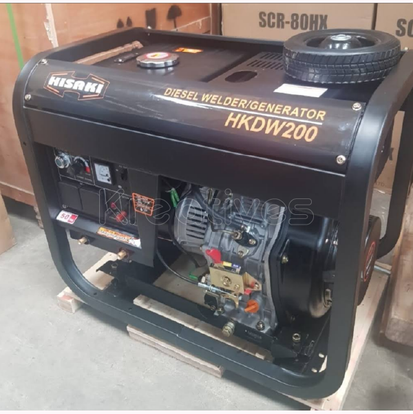 Hisaki 9.0Kva 2in1 Diesel Welding Generator - Sokokubwa *
