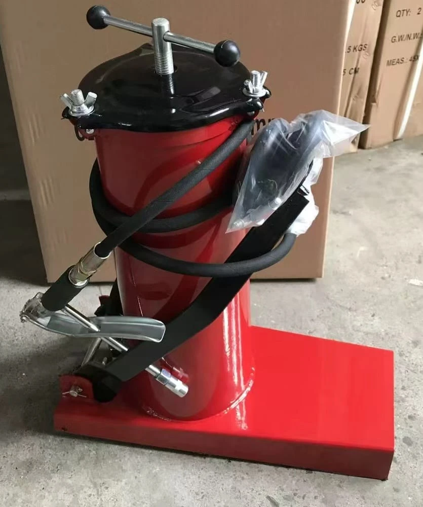 Toller 8L Foot Grease Bucket - Sokokubwa
