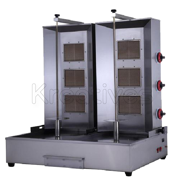 6 Burner Gas Shawarma Machine - Sokokubwa