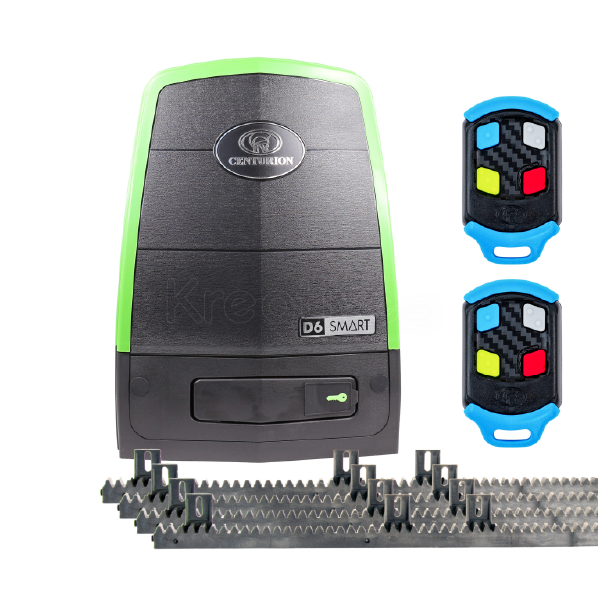 Centurion D6 Smart 600kg Sliding Gate Motor with Rack & Remotes - Sokokubwa