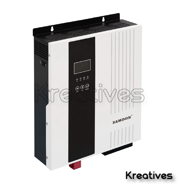 Zamdon 5000W 48V Hybrid Inverter with 90A MPPT - Sokokubwa