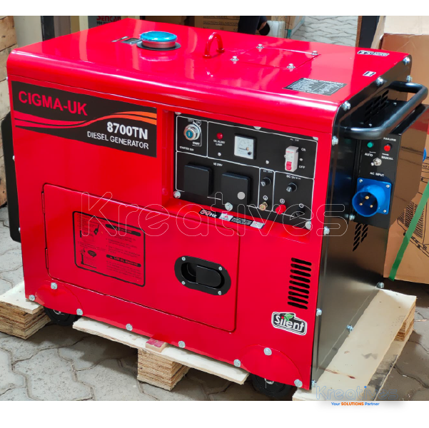 Cigma UK 12kva Diesel Silent Generator with ATS - Sokokubwa