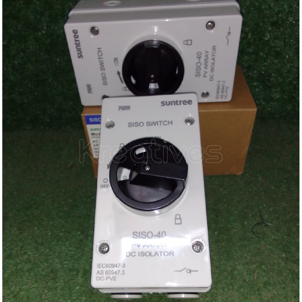 Siso 40 4 Pole 32A DC1000V PV Disconnect - Sokokubwa