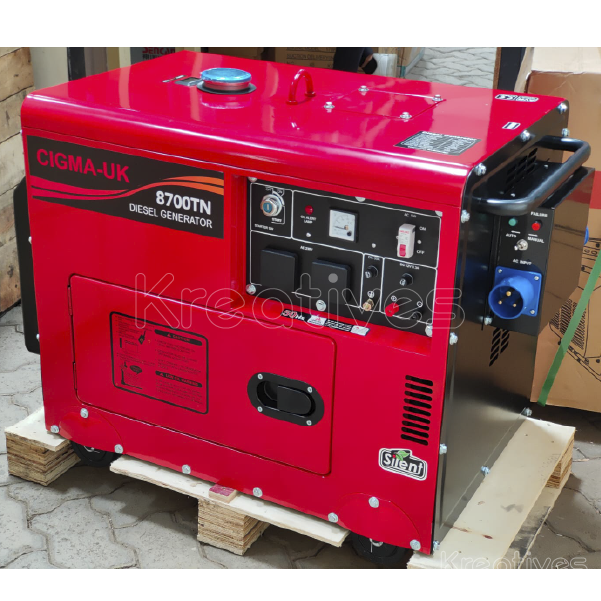 Cigma UK 11.5kva Diesel Silent Generator with ATS - Sokokubwa