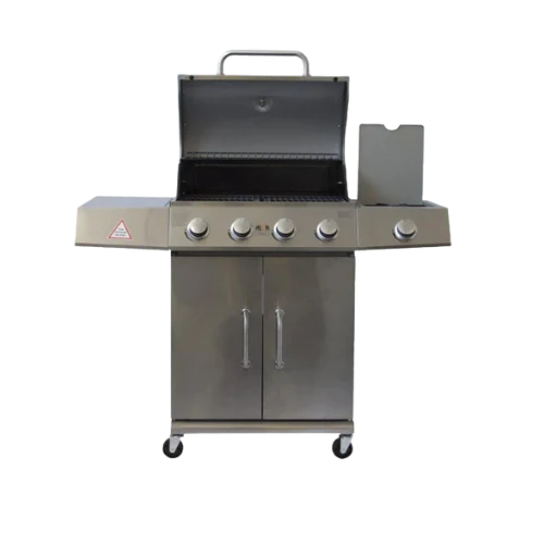 ALVA Kalahari 4-Burner Stainless Steel Gas BBQ With Side Burner