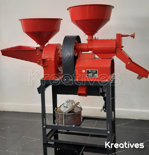 2 in 1 Rice Mill and Flour Making Machine - Sokokubwa