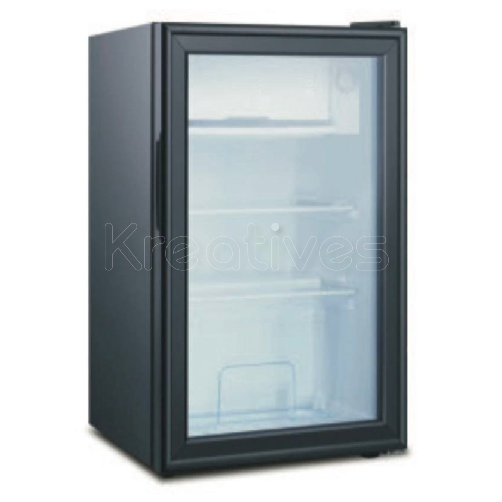 65L Commercial Glass Door Counter Fridge with Freezer - Sokokubwa