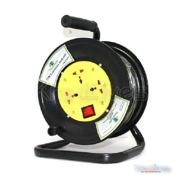 Powermate 50M 2.5mm Heavy Duty Extension Reel - Sokokubwa