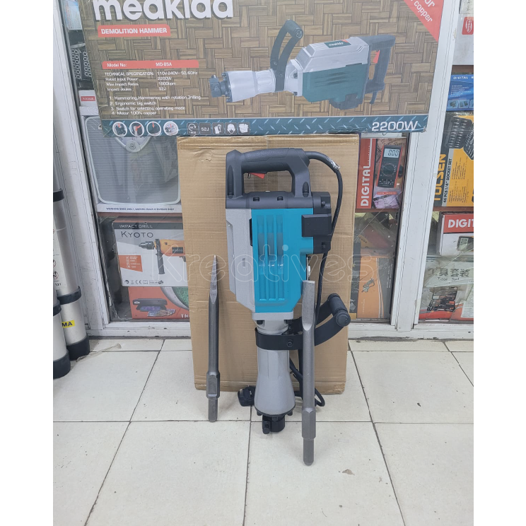 Meakida 2200W Demolition Hammer - Sokokubwa