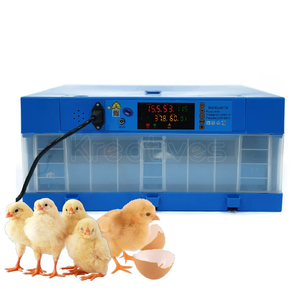 64 Egg Solar/Electric Incubator with Roller - Sokokubwa
