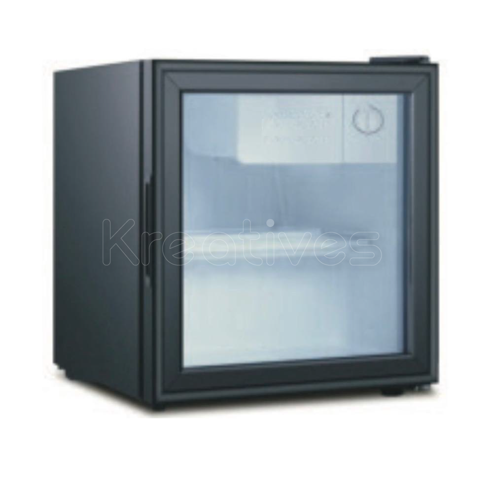 55L Commercial Glass Door Counter Fridge with Freezer - Sokokubwa