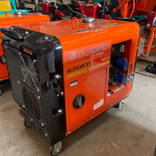 HL Power 6.5Kva Super Silent Petrol Generator - Sokokubwa