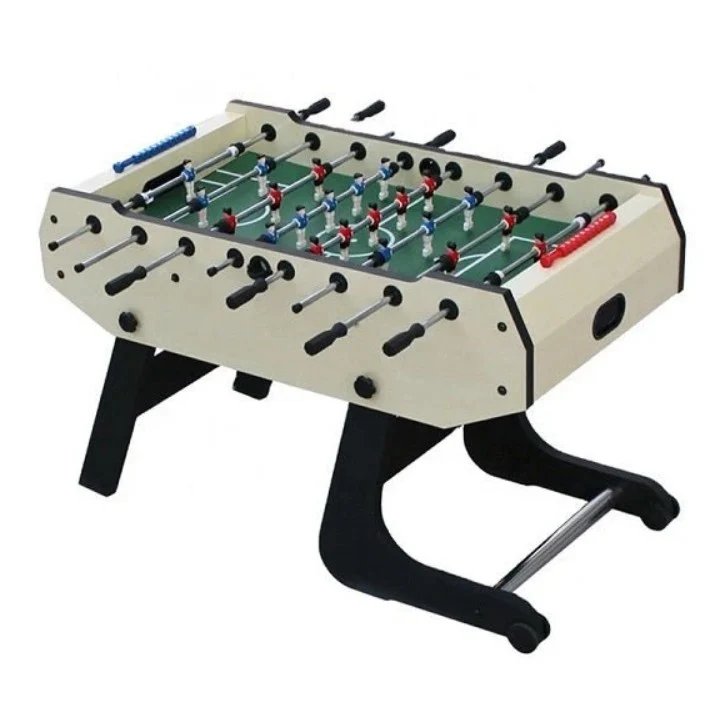 Stylish Fashion Design Foosball Football Table, Foldable With Wheels