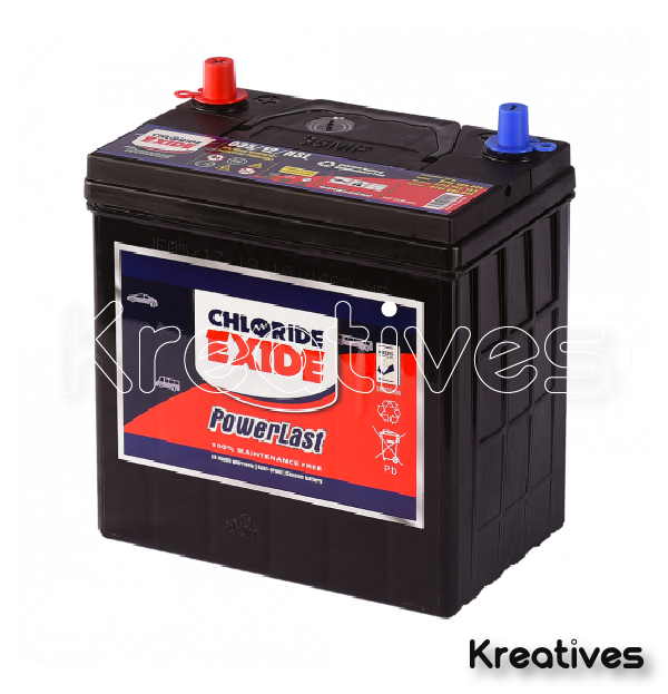 Chloride Exide Powerlast NS40 035MFL Car Battery - Sokokubwa