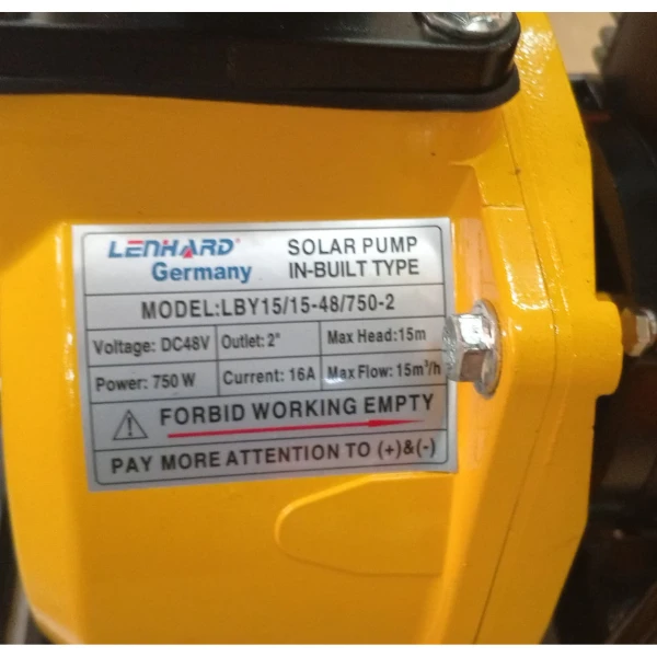 Lenhard Germany 750W 2Inch 15M Solar DC Surface Pump - Sokokubwa