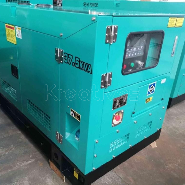 HL Power UK 37.5kva 3 Phase Water Cooled Diesel Generator with ATS - Sokokubwa
