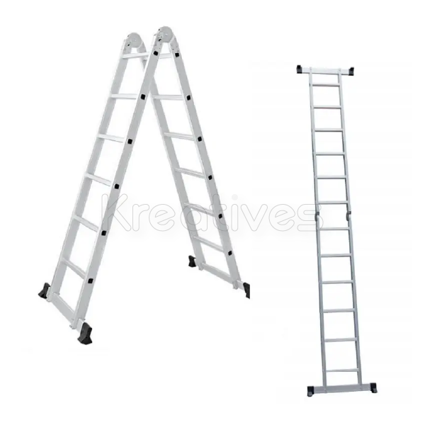 Multi Purpose 2x6 Foldable Aluminium Ladder - Sokokubwa
