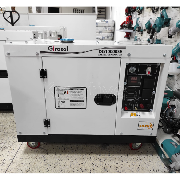 Girasol 15Kva Single Phase Silent Diesel Generator with ATS - Sokokubwa