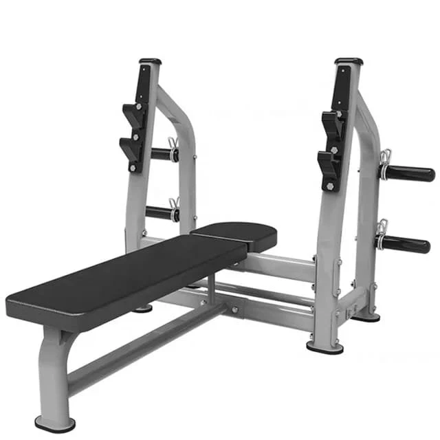 Commercial Flat Weight Bench — Professional Olympic Training Bench