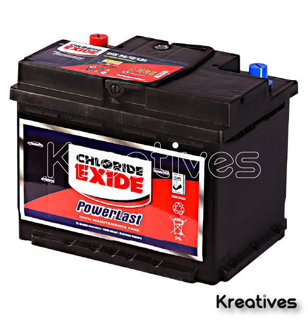 Chloride DIN66 66MF Powerlast Car Battery - Sokokubwa