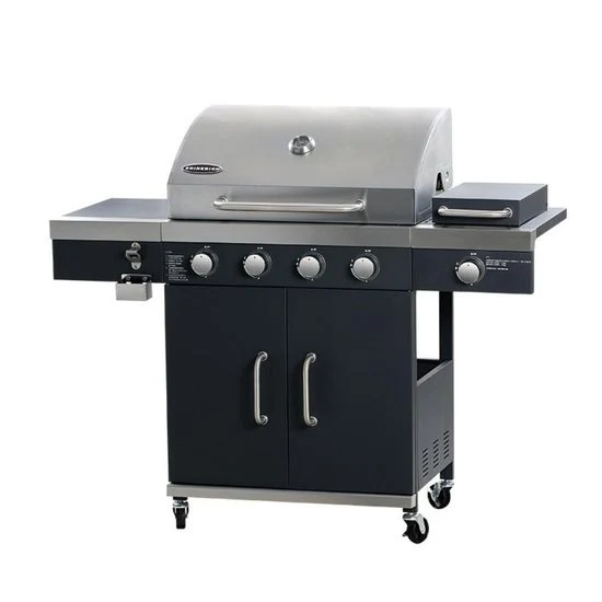4 Burners BBQ With Side Burner