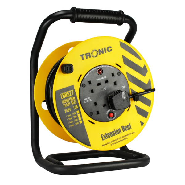 25 Meter 1.5mm 3 Core Extension Reel - Sokokubwa
