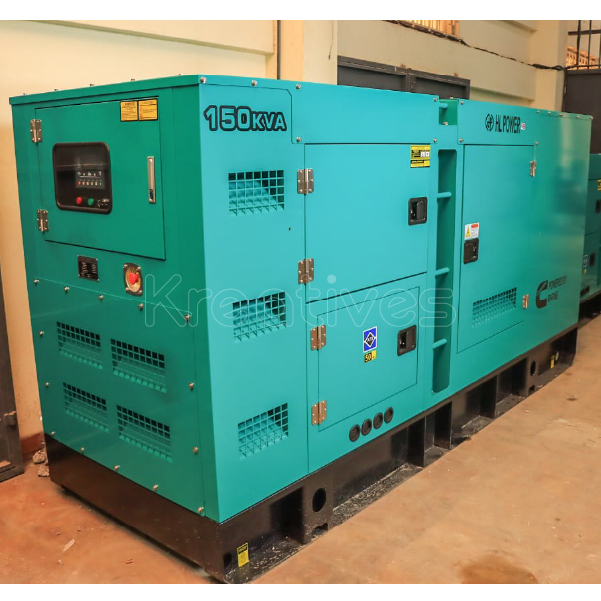 HL Power UK 150kva Cummins 3 Phase Water Cooled Diesel Generator with ATS - Sokokubwa