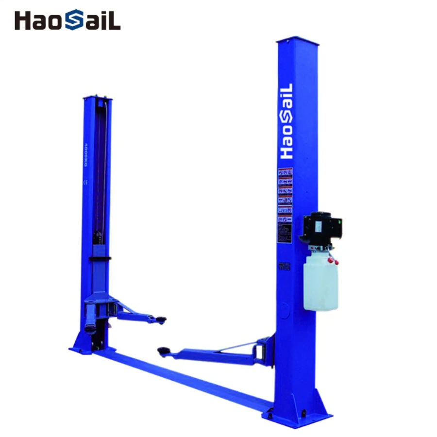 Haosail 2 Post Car Lift Auto Garage Lifting Machine - Sokokubwa