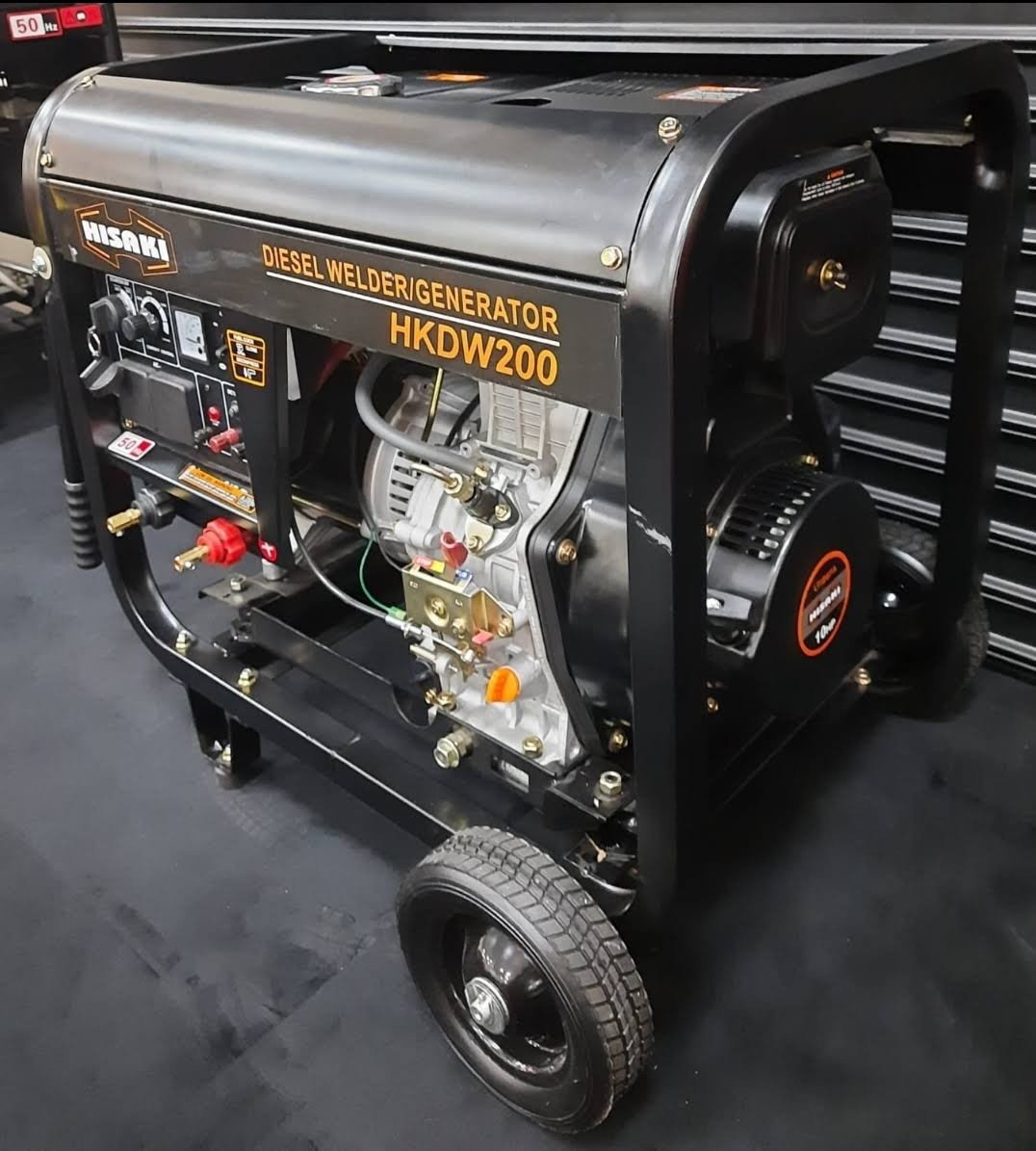 Hisaki 9.0Kva 2in1 Diesel Welding Generator - Sokokubwa