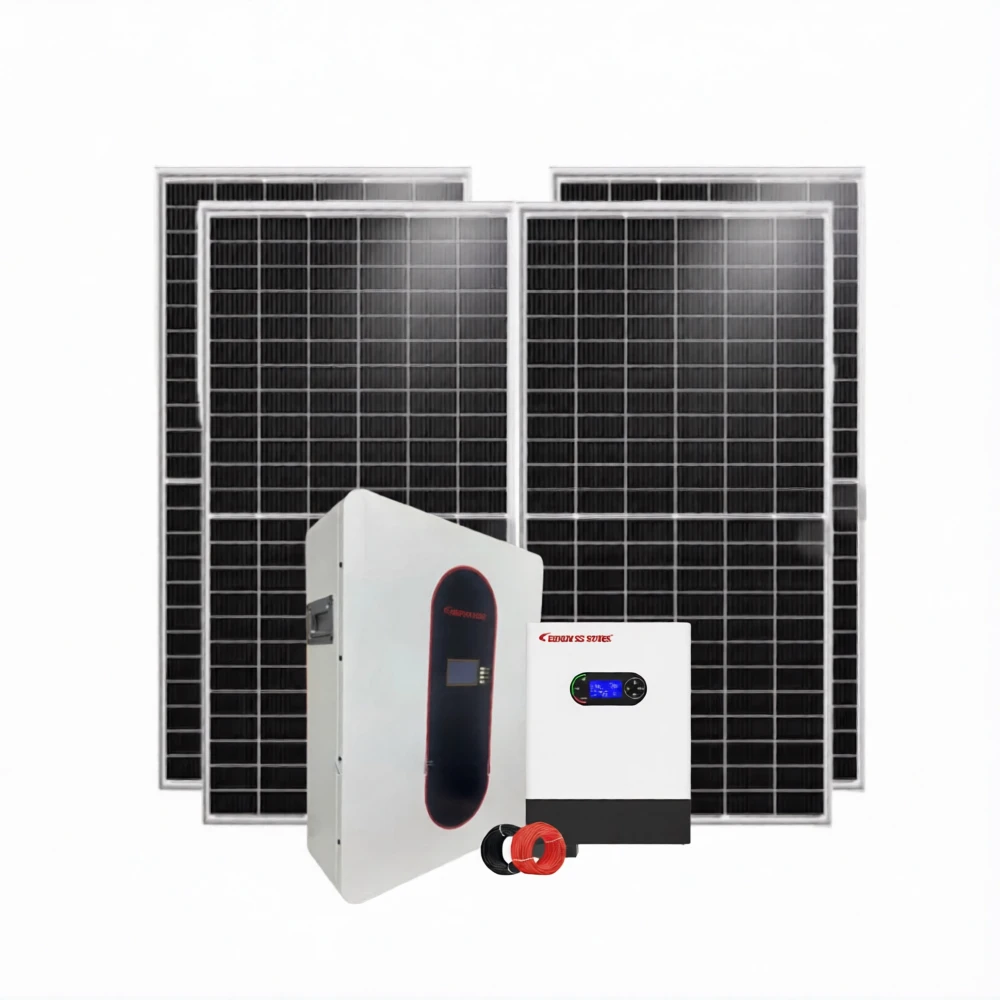 Seven Stars 5500w 48V Lithium Solar System - Sokokubwa
