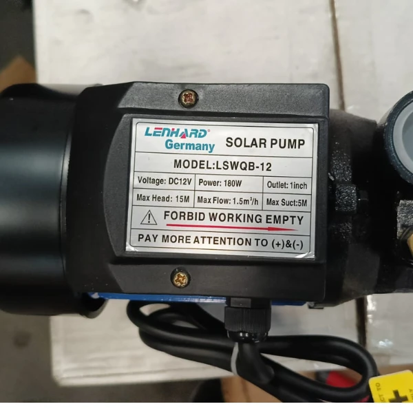 Lenhard Germany 12V 180W 15M Solar DC Booster Pump - Sokokubwa