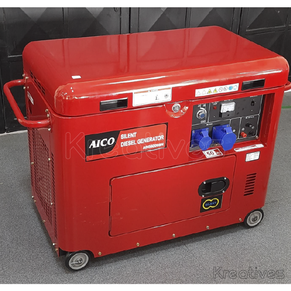 Aico Japan 8.75kva Single Phase Diesel Silent Generator - Sokokubwa