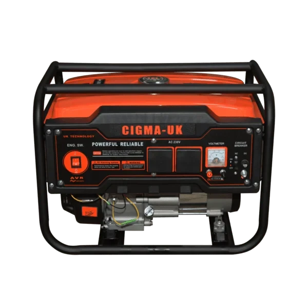Cigma UK 7.5KVA Key Start Petrol Generator - Sokokubwa