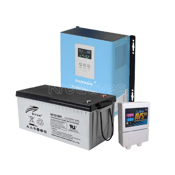 Zamdon 1.5kva Home Backup System No Solar - Sokokubwa