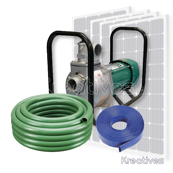 Shiyuan 2Inch Solar Surface Pump with Pipes Only - Sokokubwa