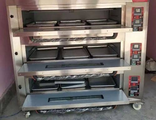 Automatic Premier 3 Deck 9 Trays Bakery Oven - Sokokubwa