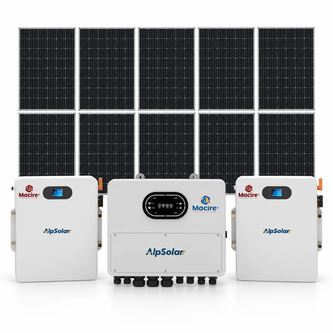 8 KW ALPS Home & Business With 10 Kwh Storage Solar Kit