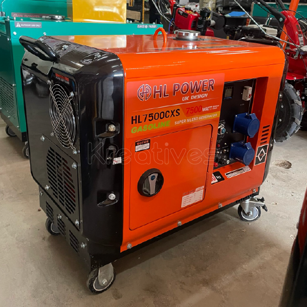 HL Power 7.5Kva Super Silent Petrol Generator - Sokokubwa