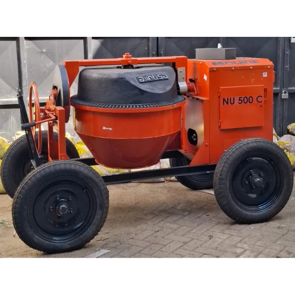 Esquire India 500L Diesel Concrete Mixer with Kirloskar 6.5hp Belt Driven Engine - Sokokubwa