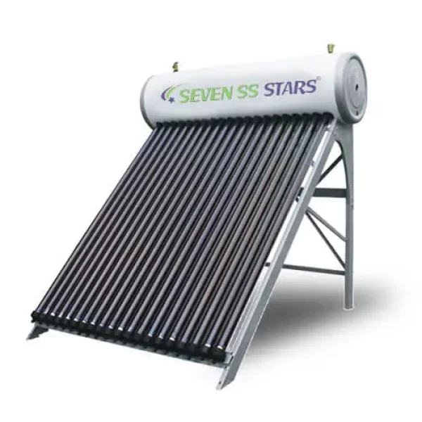 Seven Stars 200L White Non Pressure Solar Water Heater - Sokokubwa