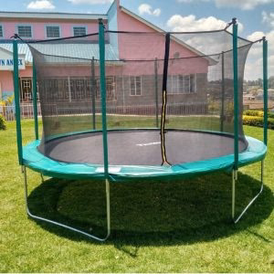 14-Foot Trampoline With Safety Enclosure